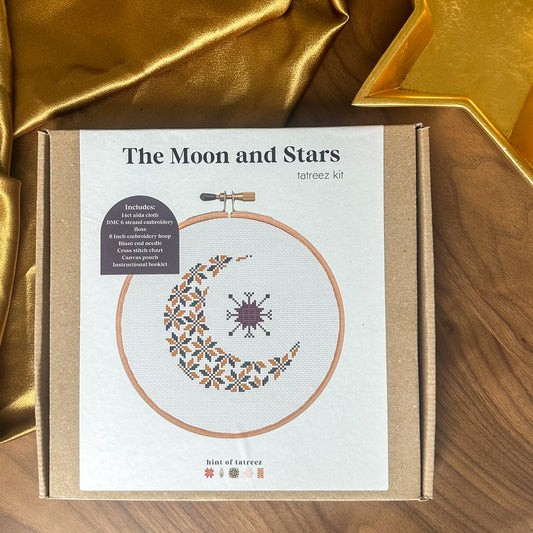 The Moon and Stars Tatreez Kit