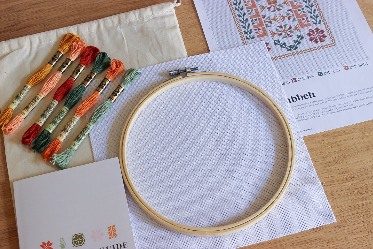 Spring Qabbeh Tatreez Kit